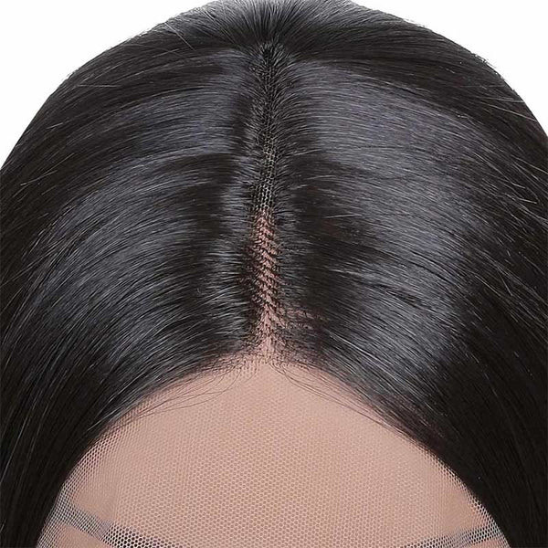 Mildwild® Natural Hair T part Synthetic Simple Lace Wig