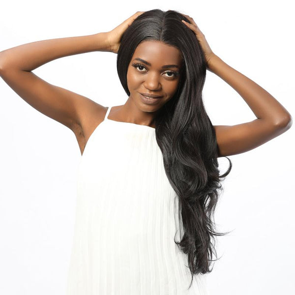 synthetic hair lace front wig- petsarenotproducts