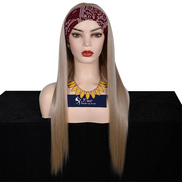 Mildwild Glueless Synthetic Hair Headband Wig For Gym and Swim