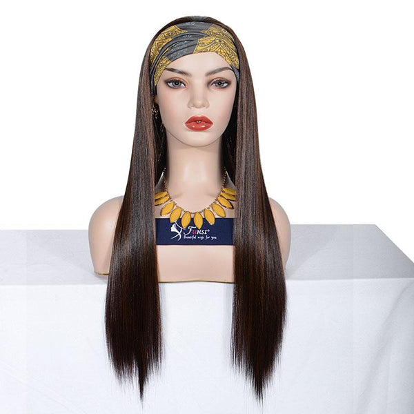 Mildwild Headband Wig Futura Synthetic Highlight Hair P4-30