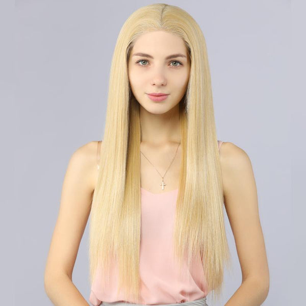 Heat Resistant Synthetic Lace Front Wigs-mildwild