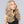 Load image into Gallery viewer, Synthetic Lace Front Wigs Curly Wavy Layers Simulation Scalp Ash Blond 103# color - MILDWILD
